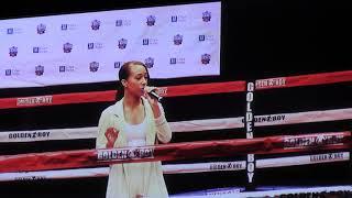 National Anthem - LAPD VS LASD BOXING CHARITY EVENT EsNews Boxing