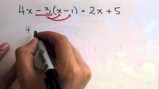 How to Solve Linear Equations Pt2