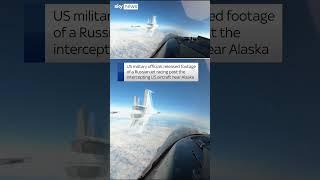 Russian jet's close call with US military plane