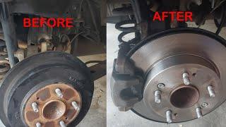 2012-2015 Honda Civic Rear Disc Brake Conversion