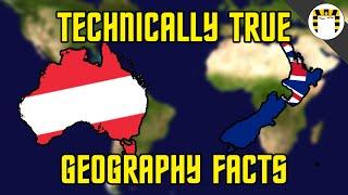 *Technically* True Geography Facts! #aprilfools #shorts