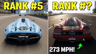 The FASTEST Cars in Test Drive Unlimited Solar Crown?!