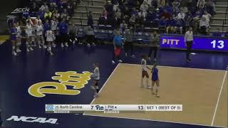 Pittsburgh vs North Carolina | Women Volleyball Nov 8,2024