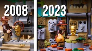 LEGO Indiana Jones Temple Escape Comparison!