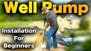 How To Install A Submersible Well Pump - BEGINNER'S GUIDE!