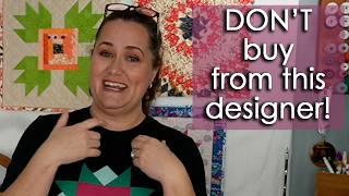 Where you should buy quilting patterns and tools