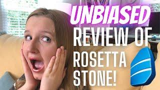 UNBIASED review of Rosetta Stone! Plus FREE resources below!