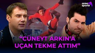 Efsane Cüneyt Arkın ve Şener Şen taklidi! I Şoray Uzun - Ceyhun Fersoy I Futbol Sahnesi