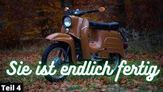  Die SCHWALBE ist FERTIG  | Vergaser einstellen | Teil 4 | Simson Kr51/2 | Projekt Schwalbe #5