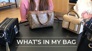 What's In My Bag | Coach Mini Bennett