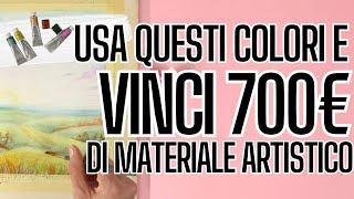 Contest acquerello Winsor&Newton 2024: ecco la lista dei colori. Con @Giuliawatercolour