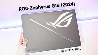  2024 ROG Zephyrus G16 unboxing  4050-4090 GPU Lego Fortnite  SF6 Genshinpokemon ramen