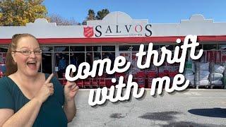 COME THRIFT WITH ME / SALVO'S STORE AUSTRALIA / OP SHOP THRIFT