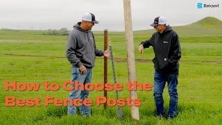 Choosing the Best Fence Posts for your Project | Bekaert Fencing