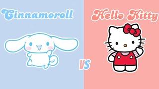 ˗ˏˋ  cinnamoroll vs hello kitty  ˎˊ˗ // cinnamon