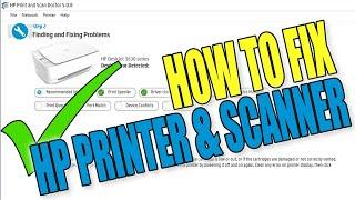 How To Fix Problems With HP Printer Using HP Doctor Tutorial