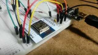 ESP8266 ESP-12 Featuring Custom Firmware Written in the Arduino IDE