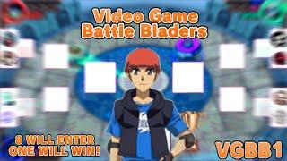 What Happens When 8 Beytubers Battle… In a Video Game? | Video Game Battle Bladers 1