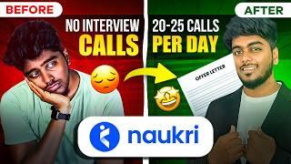 How I Built My Naukri Profile from Scratch Got 500+ Views! In Tamil