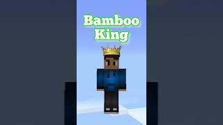 I Won a War Using Bamboo! #shorts #minecraft