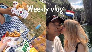 AMWF 국제커플 | WEEKLY SEOUL VLOG + Picnic