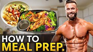 MEAL PREP For Beginners: Cheap, Easy + PACKED with Nutrients!