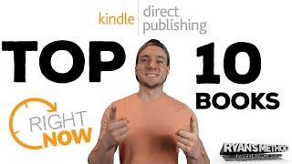 Amazon KDP Top 10 Low-Content Books RIGHT NOW! 