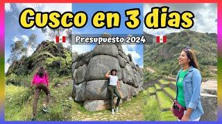 CUSCO 2024: Qué hacer en 3 dias - Presupuesto barato