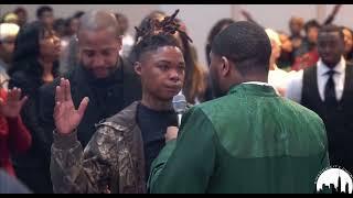 Prophet Brian Carn in amazing demonstratation of deliverance and healing of cancer 