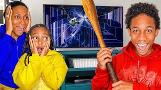 "WHO'S THE APRIL FOOL NOW" TEEN BOY BREAKS MOM TV He Instantly Regrets it| Kota Cake