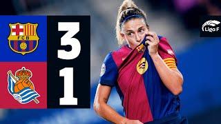 LIGA F | FC BARCELONA 3 vs 1 REAL SOCIEDAD 