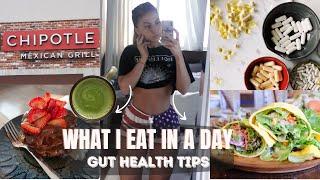 How to reduce bloating | Tips for good gut health | What I eat in a day!