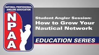 Student Angler Session: How to Grow Your Nautical Network