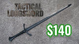 Reviewing a $140 Tactical Longsword from Amazon - will it help you survive the apocalypse?