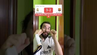 HOY LLORARÁ EL BARCELONA  No escucharé lloros #realmadrid #fcbarcelona #barsa