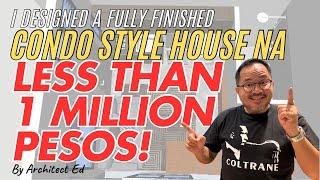 Condo Style, Fully Finished na Bahay na Wala Pang 1 Million?