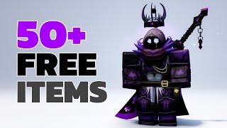 GET 50+ FREE ROBLOX ITEMS! (2024)