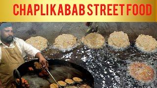 Peshawari Chapli Kabab | Chapli Kabab Recipe Restaurant Style | Unlimited Chapli Kabak Street Food