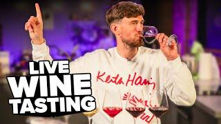 Join Our Wine Tasting Experience - LIVE