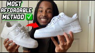 HOW TO CLEAN AIR FORCE 1 (NO SHOE CLEANER NEEDED)