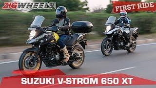 Suzuki V-Strom 650 XT First Ride Review | Don’t buy a used ADV! | ZigWheels.com