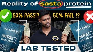 NAKPRO IMPACT WHEY PROTEIN LAB TEST REPORT || PASS OR FAIL ?? #review #genuine #fitness #health