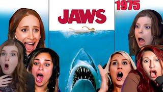 JAWS (1975) | MOVIE REACTION | FIRST TIME WATCHING | Movie Compilation