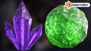 Procedural Crystal Material (Blender Tutorial)