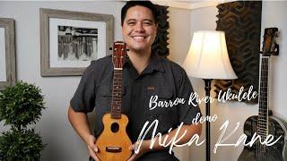 Barron River Soprano Ukulele | demo by Mika Kane