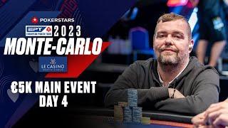 EPT Monte-Carlo 2023 €5,300 EPT Main Event Day 4 Livestream ️ PokerStars