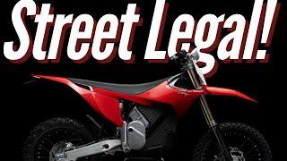 NEW - Stark Varg EX! FINALLY A Street Legal Enduro Electric Dirt Bike!