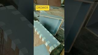 DROWER work almost completed #shorts #home #support #furniture #interiordesign #work #hardwork #yt