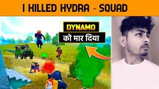 I Killed Whole Hydra Squad  Dynamo, Joker, Ninja And Vempire  | PUBG Mobile Hindi Gameplay