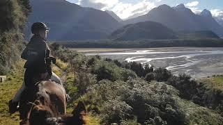 Horse riding 'Middle Earth' NZ